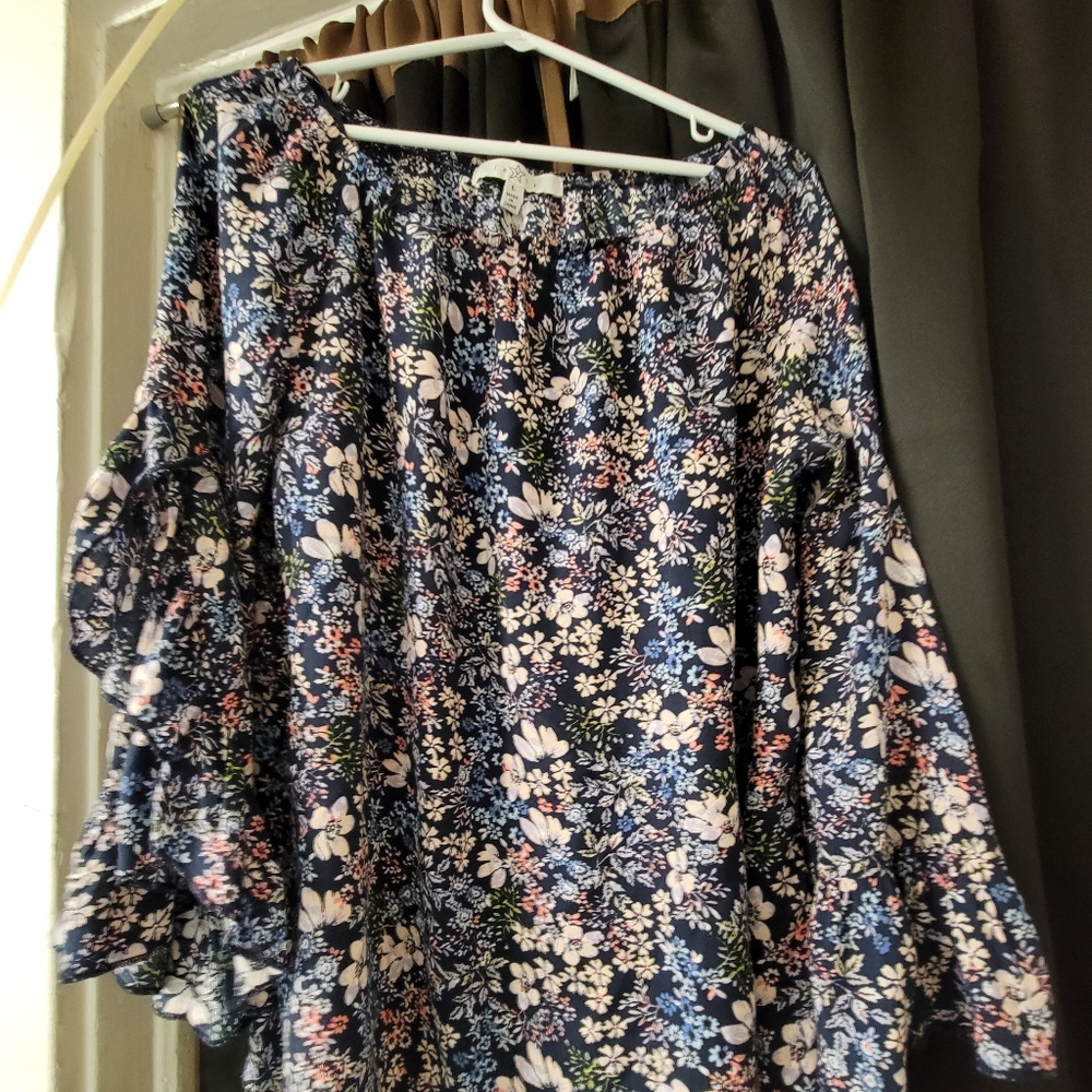 Flower blouse L